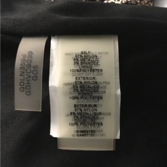 GUESS Tan Bodycon Mini Dress for Night Out - Picture 11 of 15